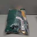 Lelepet Reversible Dog Coat Waterproof Dog Jacket Windproof Puffer Vest for Winter Warm Lightweight Coats for Large Dogs Adjustbale Hook & Loop Pet Apparel with Leash Hole, Pitbull, Green, XL