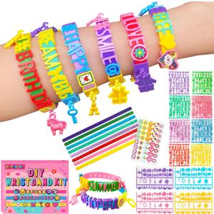 Art & Craft Kits for Kids, Birthday Gifts Friendship Bracelet Making Kit for Girls, DIY Jewelry Making Kit, Girls Present for Ages 5-12, Toys for Age 5, 6, 7, 8, 9, 10, 11, 12 Years Old, Small