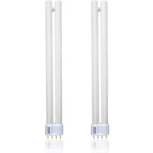 24W PL24-C Fluorescent Light Bulb Replacement for OttLite B24553 T40J34,Tpye C,PL-L 24W Fluorescent Light Bulbs,5500K Bright Natural Daylight,1300lm,2G11 Base - 2Pack