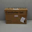 Love's cabin Twin XL Comforter Set Navy Blue, 5 Pieces Twin XL Bed in a Bag, All Season Bedding Sets with 1 Comforter, 1 Flat Sheet, 1 Fitted Sheet, 1 Pillowcase and 1 Pillow Sham