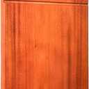LUBAN Mahogany Wood Cutting Board, Solid Wooden Cutting Boards for Kitchen, Thickened & Large Cutting Board with Handle, Premium Chopping Board for Kitchen Made of Sustainable Wood (14x9.5x1.1 INCH) (14"L x 9.5"W)