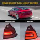 Dasbecan Right Tail Light Compatible With 17-23 Tesla Model 3 1077398-00-G