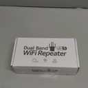 WiFi Extender with Ethernet Port, 1200Mbps Dual Band (5GHz/2.4GHz) WiFi Booster.Covers Up to 12880 Sq.ft,Supports 105 Devices, Easy Setup Signal Booster, EasyMesh Compatible, Four Directional Antennas