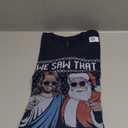 We saw that Jesus and Santa ugly Christmas sweater Sweatshirt S