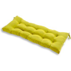 South Pine Porch Outdoor 44x17-inch Swing/Bench Cushion, 1 Count (Pack of 1), Kiwi
