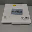 Decorative Photo Storage Boxes with Lids - Set of 2 Beautiful Linen Organizers Are Perfect to Safely Store Your Pictures, Documents, Scrapbooking Supplies, Keepsakes and Other Memories in Style (Ivory)