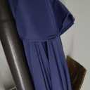 Blissun 7.5 ft Patio Umbrella, Yard Umbrella, Outdoor Market Umbrella with Push Button Tilt Crank (Navy Blue)