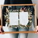 16x20 Floating Frame Pressed Flower Frames Maple Wood Floating Picture Frames 16x20 Floater Frame 20x24 Floating Frames Double Real Glass