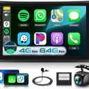 4G+64G Android Car Radio Stereo for Volvo XC90 20042013 with DSP/Wireless Carplay/Android Auto, Sellrich 10.1 inch Touch Screen Radio Bluetooth 5.0 FM/RDS Mirrorlink SWC Backup Camera