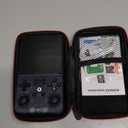 R36MAX Handheld Game Console, 40000+ Games Retro Gaming Console, 256GB TF Card Mini Retro Video Console, 4000mAh Rechargeable 4.0" IPS HD Screen Portable Pocket Arcade (Transparent Grey)