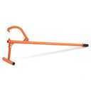46" Timberjack Log Lifter, Adjustable Heavy Duty Log Roller Cant Hook, Log Jack with Rubber Grip, Log Cant Hook Logging Tools for Rolling and Raising Up Logs up to 15" Dia