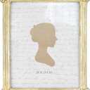 Sunlit Vintage Picture Frame 8x10 Inch, Luxury Antique Photo Frames with Glass Front, Photo Display, Tabletop Wall Hanging, Gift Ideas, Gold and Silver (Slivery Light Gold)