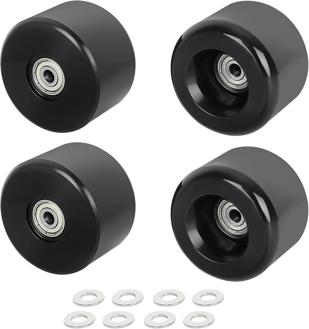 4 pcs 1671705000 Upgraded Replacement Wheels Compatible with Royal Metal Upright Vacuum Cleaner