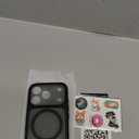 TOCOL for iPhone 17 Pro Case, Compatible with Magsafe, Full Camera Protection, Built-in Magnetic Ring, Drop Protection, Translucent Matte Phone Case for iPhone 17 Pro 6.3 inch (Black)