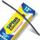 5 PLUS 13" Rear Wiper Blade Replacement for Audi Q3 2022-2019 Q5 17-09/BMW X1 21-16 X2 22-18/Benz A Class 21-19 B 19-17 GLE 21-19/VW Touareg 17-15/Porsche Cayenne 21-11 BACK Windshield Wiper (A332H)