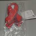 Fun Express Red Awareness Ribbon Yard Signs 6 Pack - Premium Corrugated Plastic Stakes for Red Ribbon Week, Breast Cancer & Domestic Violence Awareness | Weather-Resistant Outdoor Decorations