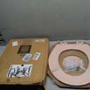 Bemis 500EC 063 Toilet Seat with Easy Clean & Change Hinges, 1 Pack Round, Venetian Pink