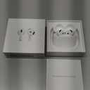 Apple AirPods 4 Wireless Earbuds, Bluetooth Headphones, Personalized Spatial Audio, Sweat and Water Resistant, USB-C Charging Case, H2 Chip, Up to 30 Hours of Battery Life, Effortless Setup for iPhone