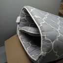 6th Generation Japanese Floor Futon Mattress - Extra-Thick 9-Layer Modern Futon with 100% High-Density Foam, Portable Floor Mattress Sleeping Pad for Adults, Guest Room, Dormitory, Twin Size (39"X80") (Grey)