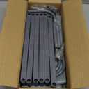 Kitsure Shoe Rack for Closet, Sturdy and Long-Lasting Shoe Shelf, Shoe Rack for Entryway, Personalized DIY Shoe Organizer, Shoe Rack Organizer for Space-Saving, 27.6" x 11.8" x 22.6", Grey (27.6" Wide - 3 Tier)