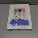 Tlpmsk Small White Board, Dry Erase LapBoards 9''x 12'' Mini White Board Double Sided Portable LapBoards for Students Teachers School Supplies (12 Boards with Line)