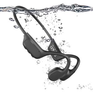 New Bone Conduction Headphones IPX8 Waterproof Swimming Headphones, Open Ear with MP3 Mode, 32GB Memory, 8 Hours Playtime, Bluetooth 6.0 Earbuds with Secure Fit for Running, Fitness, Cycling & Outdoor