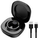 Smart Ring Charging Case Magnetic Charger Portable Charging Box Small Compartment for Fitness Rings (Not Wireless Charger)