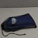 Gintenco Swim Fins, Kids Swim Training Fins for Lap Swimming, Travel Size Flippers with Mesh Bag, Silicone Swimming Fins for Kids Teens Adults Women Men (M(US Men 4-5.5/ US Women 5.5-7), lightblue)