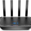 AC2100 WiFi Router: High-Speed 2100Mbps, Long-Range 3000 Sq. Ft. Coverage, 4 Gigabit LAN Ports, MU-MIMO, Parental Controls, Ideal for Gaming & Home Use (Up to 60 Devices)