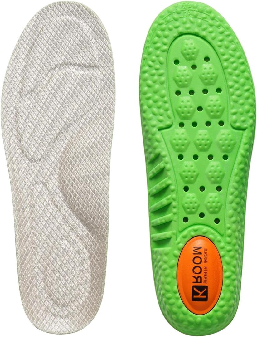 Cloud Insoles for Kids Women - Super Soft Sole with Memory Foam Cushioning, Arch-Supporting Insert and Gel Padding. It is Suitable for Running, Walking and Boots (1Pair, Kids 6.5Y-7.5Y/Women 8-9)