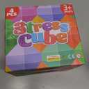 2 x 4 Pack Stress Cube Fidget Toys Large Size Squishy Stress Balls, Extra Large