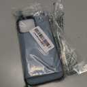 for iPhone 16 pro max Wallet Case, 2-in-1 Detachable Phone Case, Card Holder RFID Blocking, Fashionable Faux Leather Card Slot & Folding Design (Blue 6.9'')