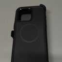 TUTUKII for iPhone 15 Pro Max Case Belt Clip Holster [Compatible with Magsafe] Military Grade [ Shockproof] [Dropproof] Heavy Duty Protection Kickstand Magnetic Phone Case 15 Pro Max 6.7" Dark Black