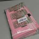 Eunzel Hot Yoga Towel - Microfiber Non Slip Yoga Mat Towel with Grip Dot Sweat Absorbent Towel for Hot Yoga, Pilates and Fitness 72" x 24", Pink/White