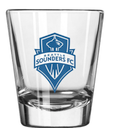 Seattle Sounders FC 14oz. Collectible Game Day Shot Glass, Black 