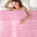 Topcee Cooling Blanket for Night Sweats Absorbs Heat to Keep Adults, Children Cool on Warm Nights, Q-Max 0.5 Cooling Blankets for Hot Sleepers, Ultra-Cool Lightweight Sofa Throw Blanket (50"x70")
