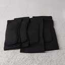 Volleyball Knee Pads and Elbow Brace Pads Set, Compression Breathable Arm and Knee Protection Sleeves with Soft Support Cushion for Men and Women Yoga Dance Football Basketball Running (Black) 2Pair