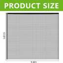 10.8 x 9.8 Ft Black Large Fruit Tree Netting with Zipper and Drawstring, Breathable Mesh Garden Bird Netting Plant Cover, Insect Bird Barrier Net Mesh for Protect Fruits Plants from Squirrel Bugs