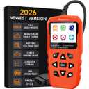 OBD2 Scanner,V880 Car Scanner Diagnostic Tool: Car Check Engine Code Reader with Reset,Live Data & Freeze Frame,Mode 6, Mode 8, OBDII Scan Tool for All OBD II Protocol Vehicles Since 1996