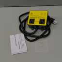 Refrigerator Surge Protector, Ortis Double Outlet Voltage Protector for Home Appliances with Time Delay, 5ft Power Cord, Protects Against Brownout, Spike, Instant Surge All Voltage Abnormalities (Yellow)