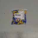 10000 Pcs Clear Vase Filler Beads and 150 Pcs Floating Pearls for Centerpieces Gold and Blue No Hole Floating Beads for Vases Home Weddings Centerpieces Table Party Decor