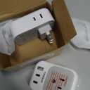 TESSAN US to Japan Plug Adapter 2 Pack,2 Prong to 3 Prong Outlet Adapter with 4 Outlets and 3 USB (2 USB-C), Power Adaptor US to Japan China Mexico Philippines Canada Peru Thailand Vietnam, Grey-white-Type A