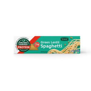 Ancient Harvest Gluten Free Plant-Based High Protein Vegan Pasta, Green Lentil and Quinoa Spaghetti, 8 Ounce (Pack of 6)