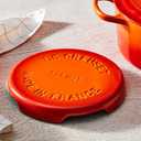 Le Creuset Enameled Cast Iron Signature Trivet, 8.8", Licorice