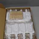 Perthlin 4 Pieces Ice Cream Mould lolly Mold Silicone Ice Cream Mold 4-Cavity Cake Pop Molds Baking Molds with 200 Pieces Sticks for Homemade Treats(Classic Style)