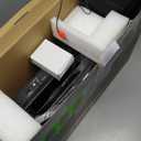 Victrola Montauk Vinyl Record Player, 3-Speed Belt Driven Turntable with Stereo Bluetooth Speaker Pair, RCA Output & 3.5mm Headphone Jack, Removable Dust Cover, Black Wood Finish