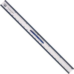 LEARNING ADVANTAGE Magnetic Dry Erase Straight Edge - 24 - Jumbo Teaching Ruler - Measurement Tool for Whiteboards and Chalkboards