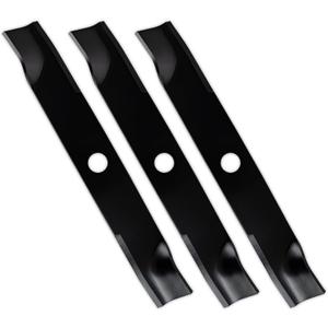 K5613-34340 Mower Blade Compatible with Ku bota 54-Inch Deck, Fits RCK54P-400Z RCK54P-781Z, High Lift Blade Replaces K5613-34340, 3 Pack