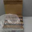 Perfume Cologne Organizer for Men: 4 Tier Wooden Perfumes Stand, Desktop Parfum Holder Wood Display Shelf with Cabinet, Bedroom Dresser Makeup Lotion Jewelry Storage Rack with Drawer