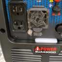A-iPower 4300-Watt Dual Fuel Portable Inverter Generator, RV Ready Lightweight w/CO Sensor for Backup Home Use, Tailgating & Camping, CARB Compliant (SUA4300iD)